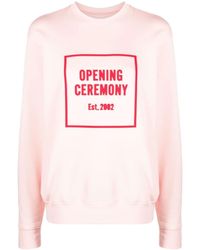 Opening Ceremony - 3d Box Logo Relaxed Sweatshirt - Lyst