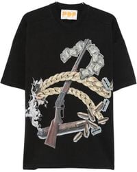 PDF - Graphic-Print T-Shirt - Lyst