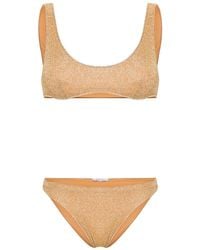 Oséree - Lumière Sporty Lurex Bikini - Lyst