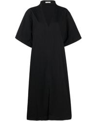 St. Agni - Vestido camisero con cuello en V - Lyst
