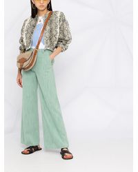 Forte Forte Jeans mit weitem Bein - Grün