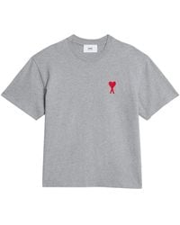 Ami Paris - Ami De Coeur Short-sleeve T-shirt - Lyst