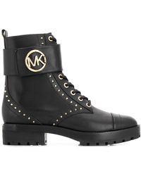 black ankle boots michael kors