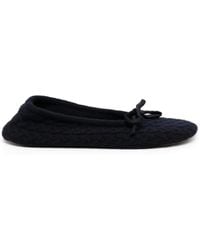 N.Peal Cashmere - Gefütterte Slipper Aus Kaschmir - Lyst