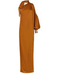 Temperley London - Adalina One-Shoulder Crystal-Embellished Gown - Lyst