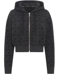 Marine Serre - Sudadera con capucha y monograma - Lyst