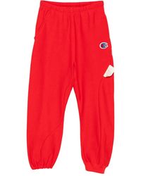 Undercover - X Champion Logo-Embroidered Track Pants - Lyst