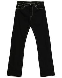 Off-White c/o Virgil Abloh - ロゴプリント ストレートジーンズ - Lyst