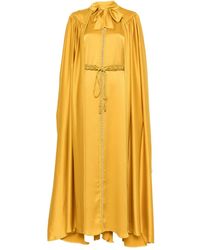 Reem Al Dhaheri - Detail-Embroidered Kaftan Set - Lyst