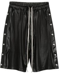 Rick Owens - Buttoned Drawstring Shorts - Lyst