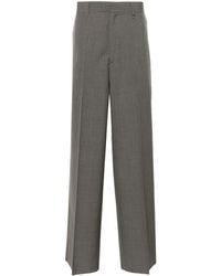 Givenchy - Wide-leg Wool Trousers - Men's - Acetate/wool/viscose - Lyst