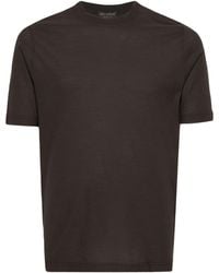 Dell'Oglio - Crew-neck cotton T-shirt - Lyst
