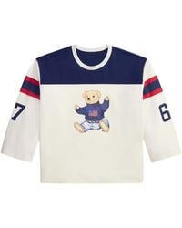 Polo Ralph Lauren - Polo Bear Long-Sleeve T-Shirt - Lyst