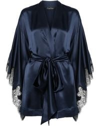 Carine Gilson - シルクサテンローブ - Lyst