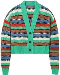 Alanui - Sunny Stripes Cardigan - Lyst