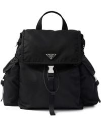 Prada - Explore Rucksack mit Kordelzug - Lyst