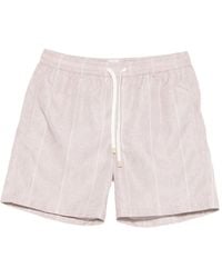 Eleventy - Striped Swim Shorts - Lyst