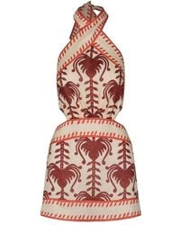Johanna Ortiz - Tide Strength Halterneck Dress - Lyst