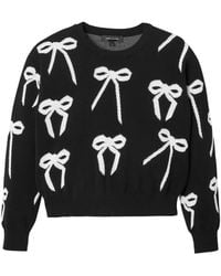 Marc Jacobs - Bow Jacquard Sweater - Lyst
