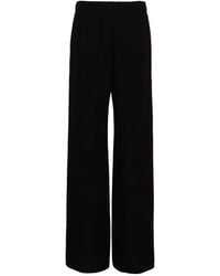 Valentino Garavani - Silk Wide-Leg Trousers - Lyst