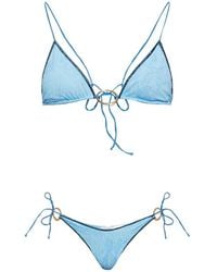 Oséree - Lace-Patterned Ring-Detail Bikini - Lyst