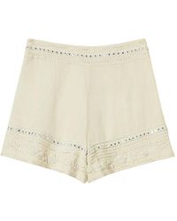 Twinset - エンブロイダリー ショートパンツ - Lyst