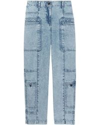 Proenza Schouler - High-Rise Straight-Leg Jeans - Lyst