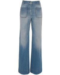 Victoria Beckham - Alina High-Waisted Jeans - Lyst