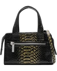 SAPIO - Borsa Tote Pitone Mini - Lyst