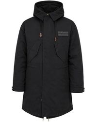 DIESEL - Miles Hooded Parka - Lyst