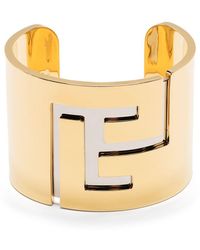 Balmain Pb Initials Bracelet - Metallic
