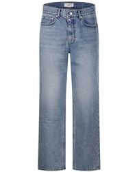 DUNST - Essential Straight-Leg Jeans - Lyst