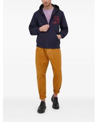 Desigual - Giacca Con Ricamo E Cappuccio - Lyst