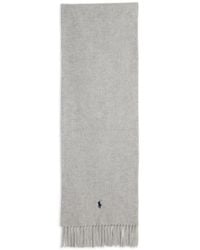 Polo Ralph Lauren - Fringe-Trim Scarf - Lyst