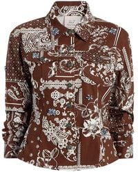 Cinq À Sept - Giacca Con Stampa Bandana - Lyst