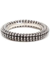 Izabel Display - Pavé-Set Rings - Lyst