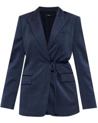 Theory - Teoría Tie Winist Blazer.cru - Lyst