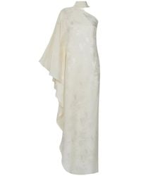 ‎Taller Marmo - Ubud Toile One-Shoulder Maxi Dress - Lyst
