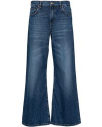 Jeanerica - Kyoto Low-Rise Wide-Leg Jeans - Lyst