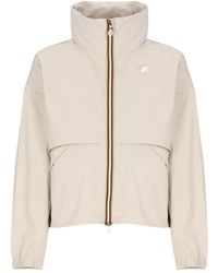 K-Way - Aubette High-Neckline Foldable-Hood Jacket - Lyst