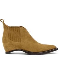 Maison Margiela - Pointed-Toe Chelsea Boots - Lyst