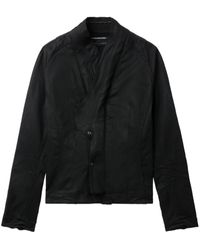 Julius - Panelled Cotton-blend Jacket - Lyst