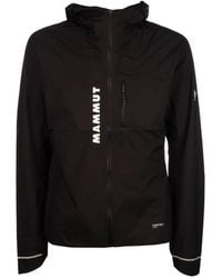 Mammut - Logo-Print Hooded Jacket - Lyst