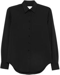 Xacus - Marta Button-Down Overhemd Met Gewelfde Afwerking - Lyst