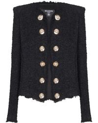 Balmain - ツイード ジャケット - Lyst
