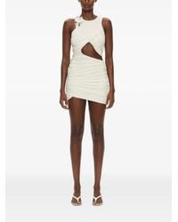 Christopher Esber - Hibiscus Embroidered Mini Dress - Lyst
