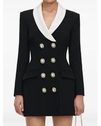 Self-Portrait - Tailored Blazer Mini Dress - Lyst