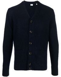 Aspesi - Button-Up Wool Cardigan - Lyst