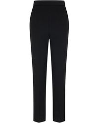 Roberto Cavalli - Wool Trousers - Lyst