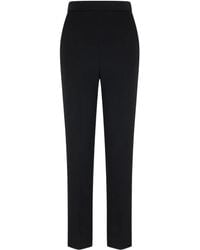 Roberto Cavalli - Pantalon En Laine - Lyst